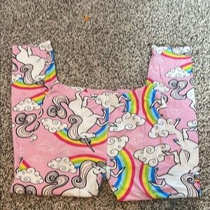 Unicorn Rainbow Kids Leggings